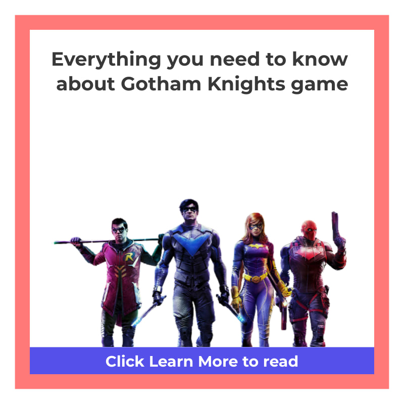 Everything we know about Gotham Knights