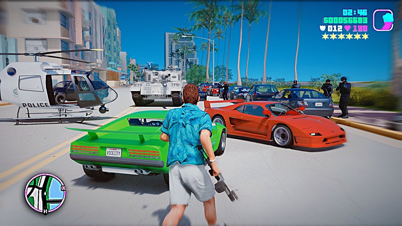 The Best Cheats in Grand Theft Auto: Vice City