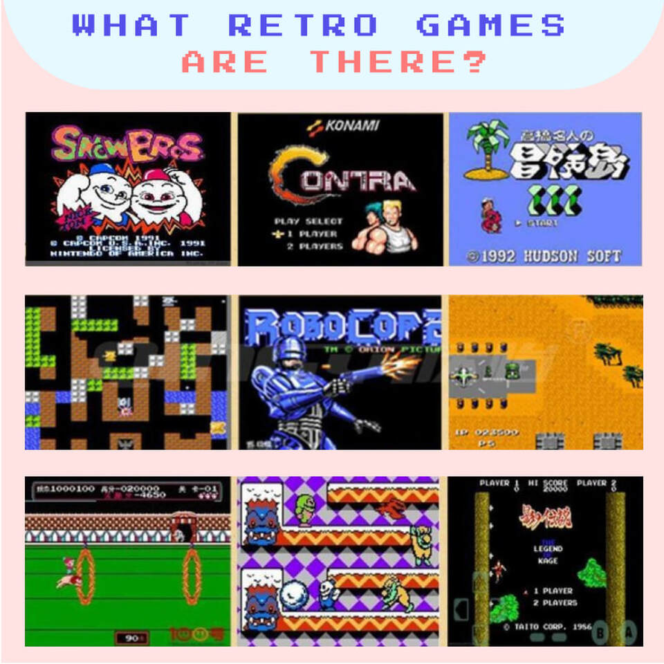 List of Retro Games - Play Online